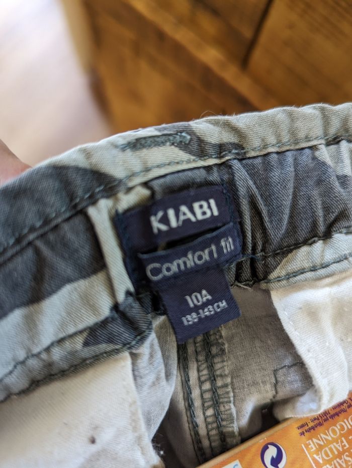 Short cargo Kiabi camouflage 10ans - photo numéro 3