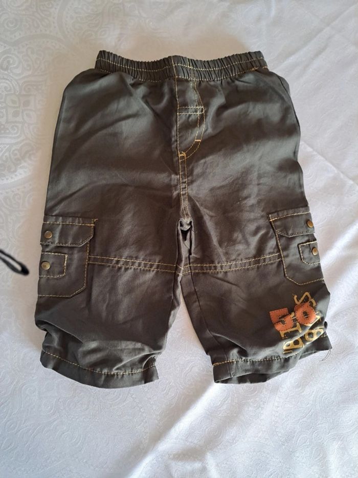 Pantalon doublé kaki 6 mois