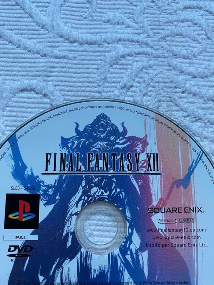 Jeu PlayStation 2 final fantasy XII - photo numéro 2