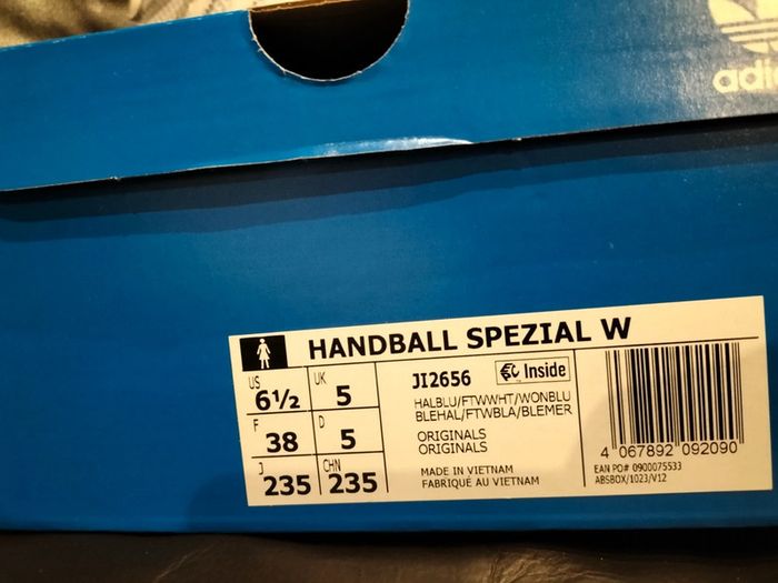 Baskets Adidas Spezial bimatières - bleu clair - photo numéro 5