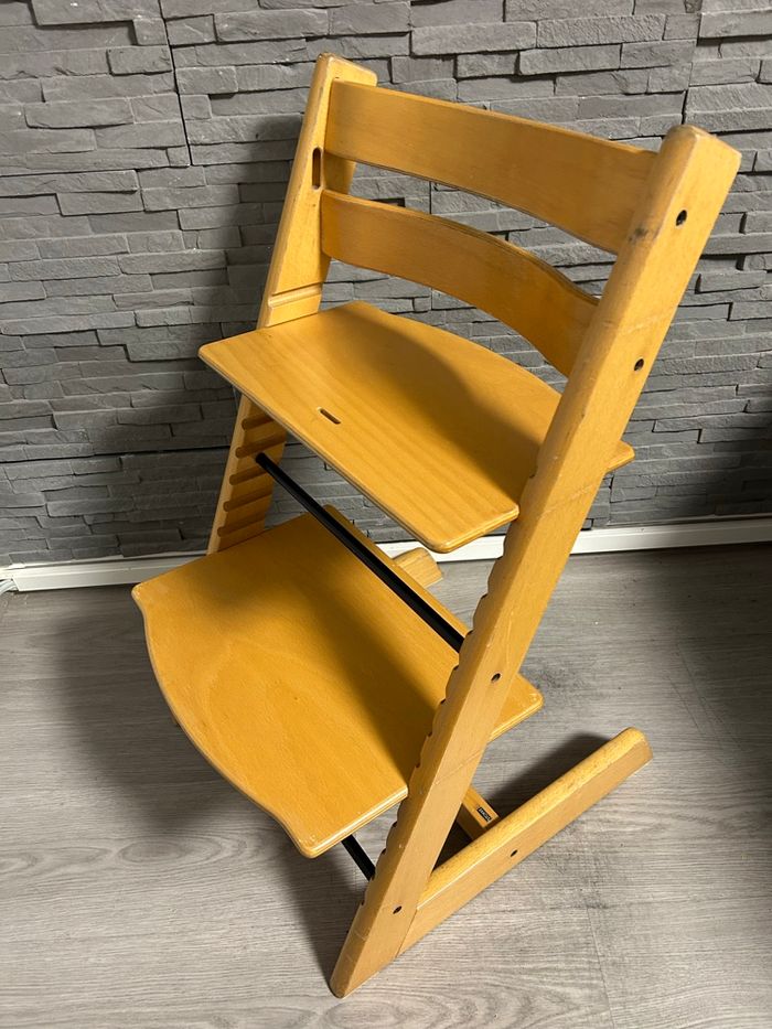 Chaise Tripp Stokke en bois naturel - photo numéro 2