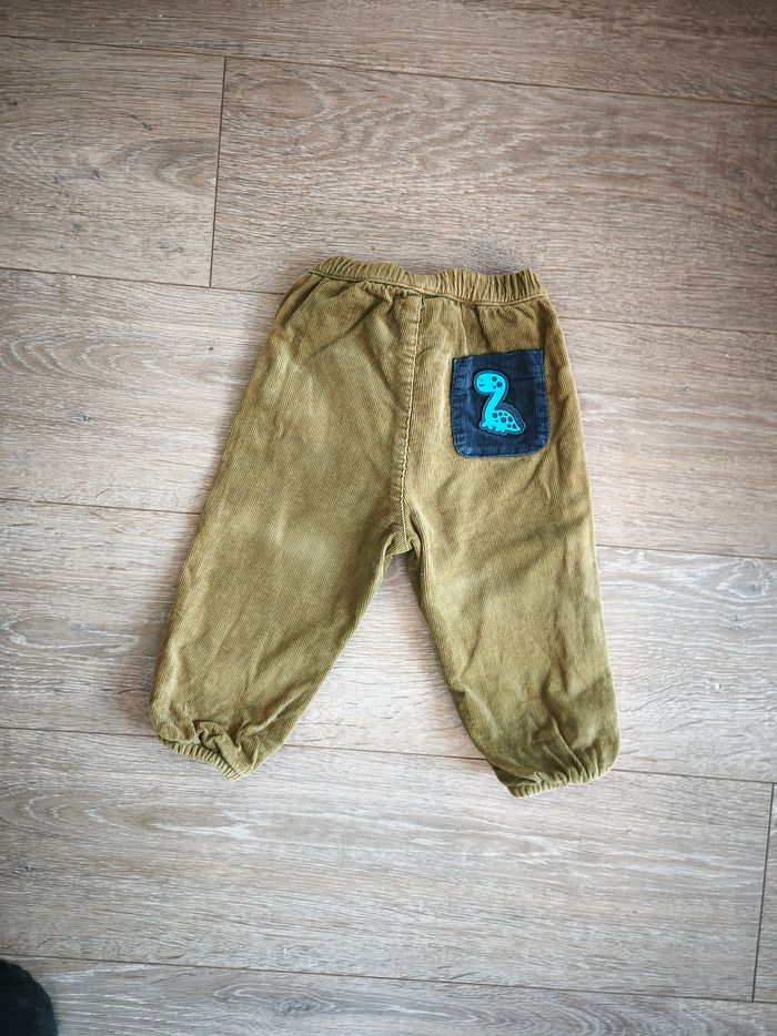 Pantalon velours côtelé 18mois - photo numéro 2
