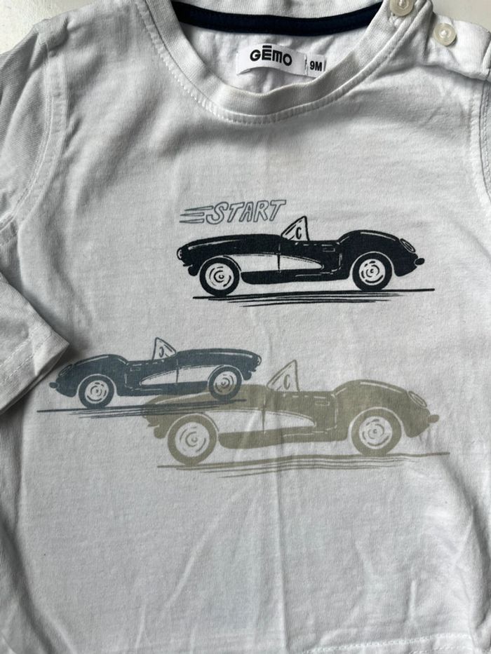 Teeshirt manches longues Gemo 9 mois - photo numéro 2