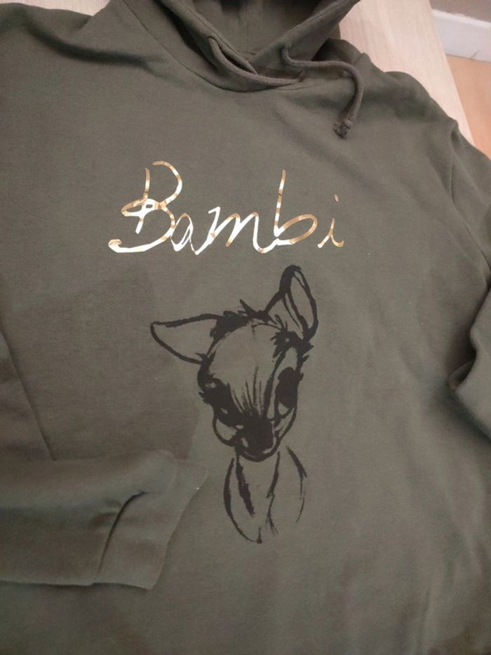 Sweat kaki Bambi 14/16 ans - photo numéro 2