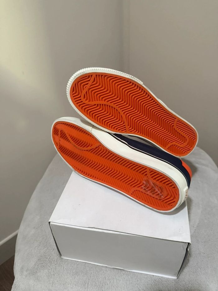 Swims - Mocassins, Bleu marine, orange, Taille 41 - photo numéro 8