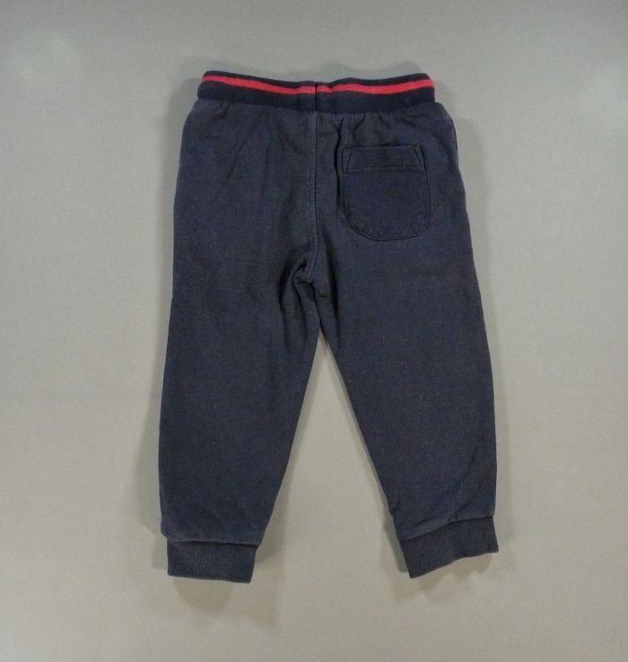 Pantalon jogging molleton bleu marine rouge Orchestra Marvel 2 ans 92 cm garçon - photo numéro 3