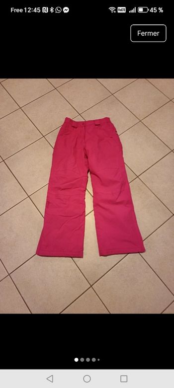 Pantalon de ski 12 ans