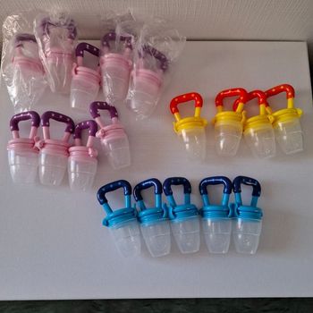 Lot de sucettes à fruits