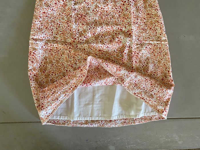 Jupe Etam à fleurs style liberty et pois taille 36 - photo numéro 14