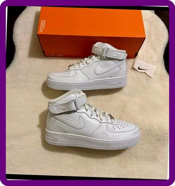Nike Air Force 1 Mid Blanc