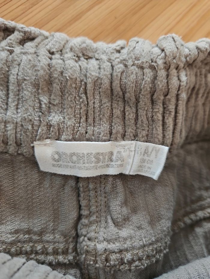 Short velours côtelé kaki - photo numéro 4