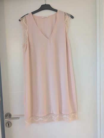 Robe fluide Promod rose poudrée taille 38-M