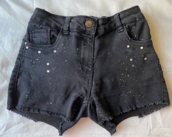 Short jean noir Orchestra 10 ans