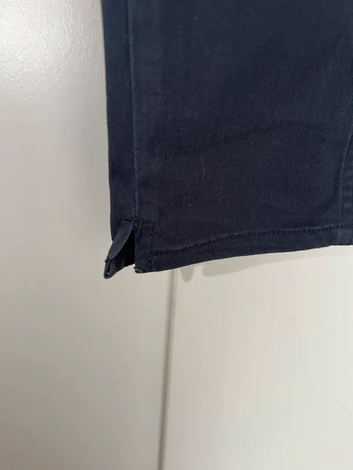 Pantalon coupe slim bleu marine Kiabi - photo numéro 4
