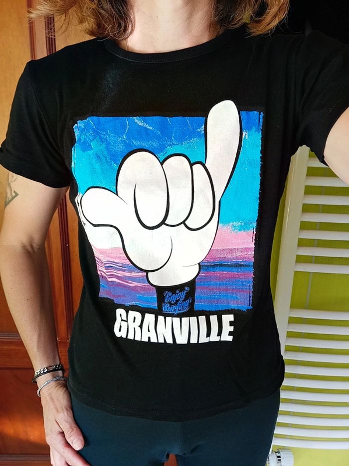 T-shirt noir femme Granville - photo numéro 2