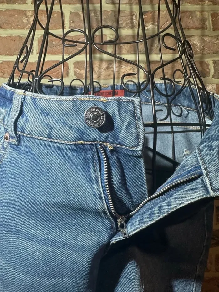 Jeans bleu à trous Jennyfer Taille XS / 34 - photo numéro 16