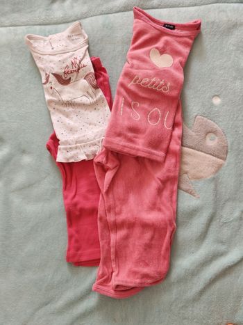 Lot de 2 pyjamas 24 mois