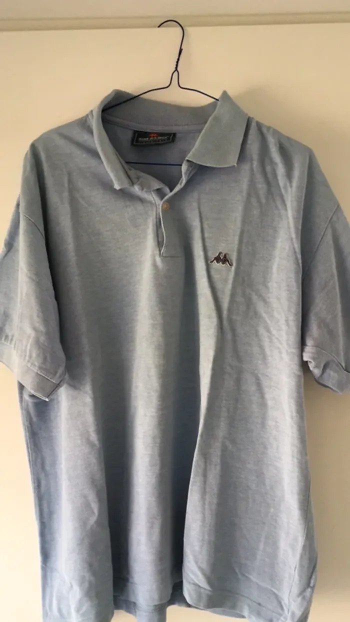 polo homme bleu ciel XL Robe di Kappa