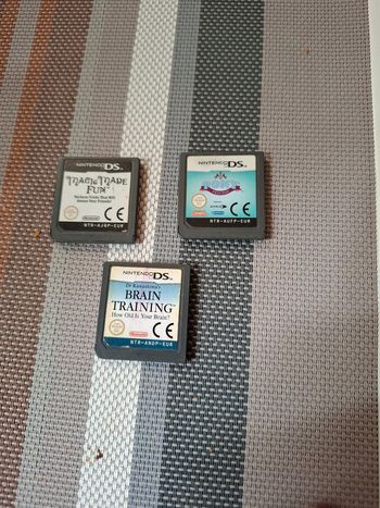 Magnifique lot de 3 jeux de Nintendo ds
