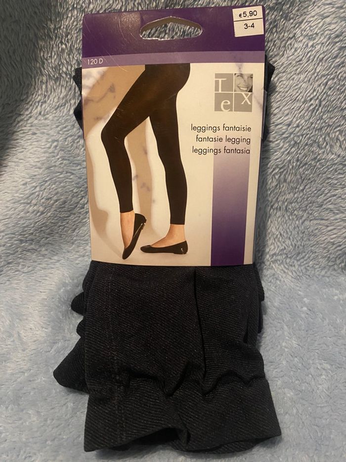 Legging fantaisie anthracite Tex 13