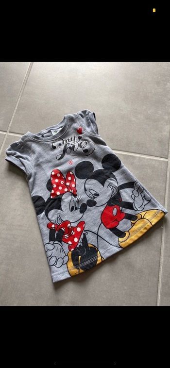 Robe sweat Minnie Disney Taille 6 mois