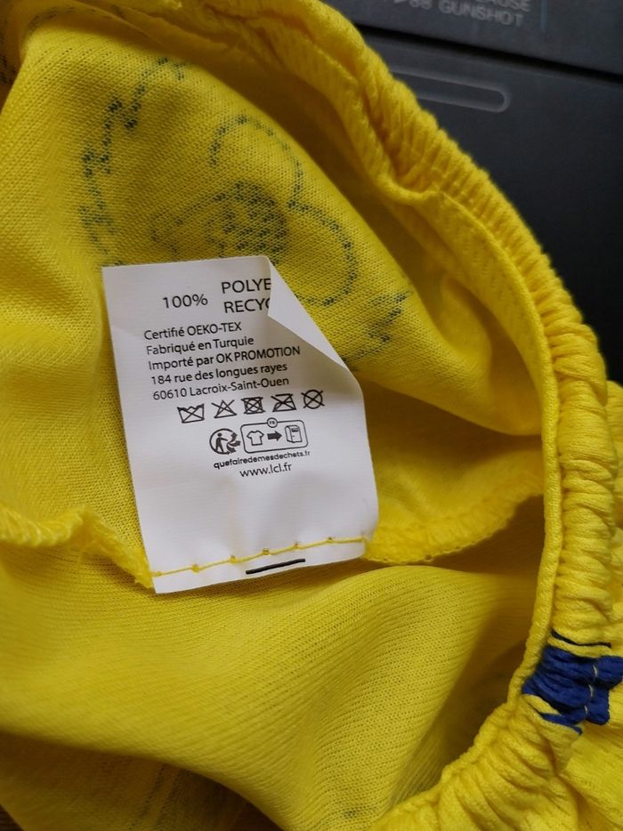 Casquette LCL publicité Tour de France. Ne pas avoir une trop grosse tête.  Tissu polyester recyclé - photo numéro 5
