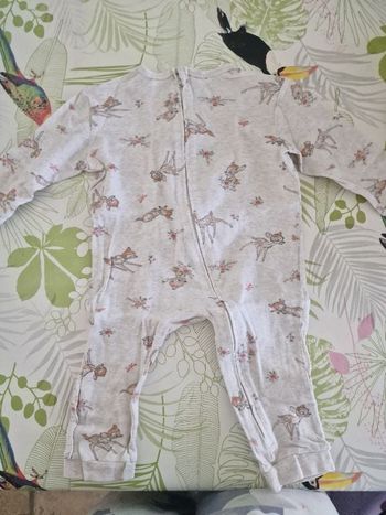 Pyjama 1pièce Bambi 12-18mois