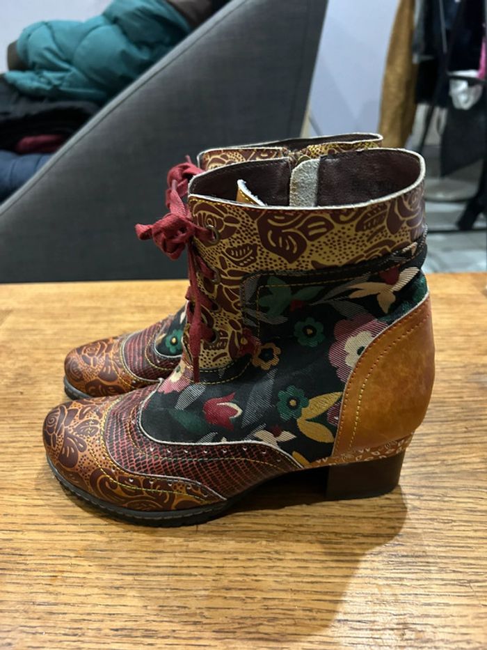 Bottines fleurit - photo numéro 2