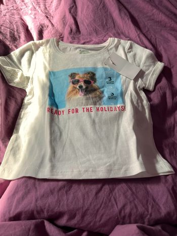 T shirt manches courtes fille 3 ans kiabi