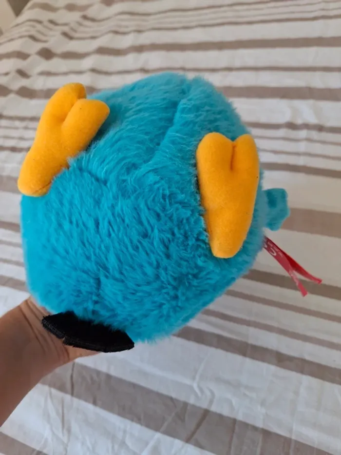 Peluche bleu angry birds oiseau bleu - photo numéro 5