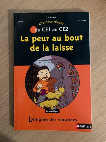 Cahier de vacances du ce1 au ce2