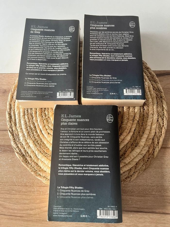 Trilogie Cinquante Nuances de Grey - photo numéro 3