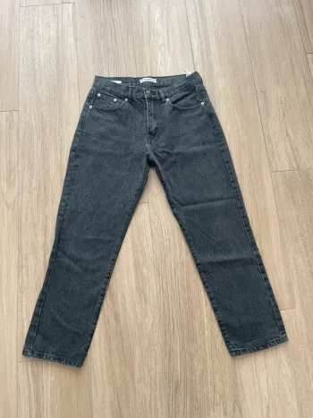 Jean gris regular Bershka