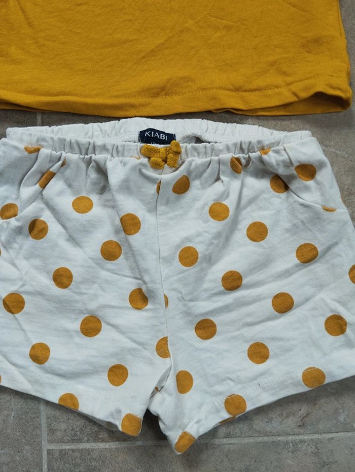 Ensemble short débardeur fille 18 mois - photo numéro 3