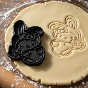 Emporte-pièce lapin mignon pour biscuits et pâtisseries créatives