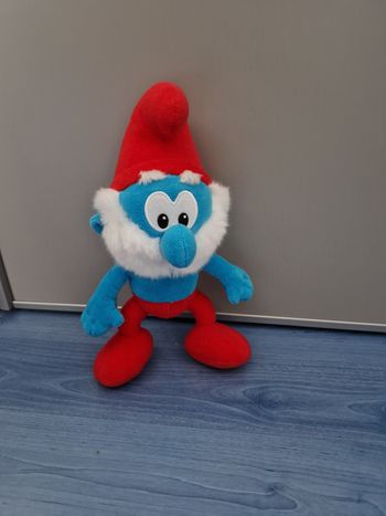 Peluche vieux Schtroumpf