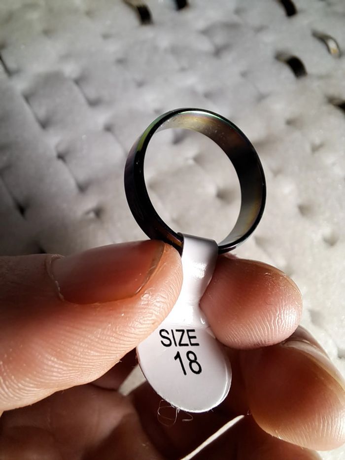 Bague acier inoxydable motifs - photo numéro 4