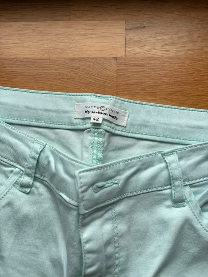 Pantacourt femme cache cache taille 42 - photo numéro 3