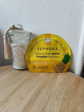 🌺Masque visage perfecteur pores lissant ananas Sephora🌺