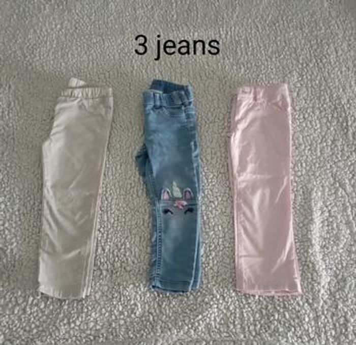 Lot 27 vêtements automne hiver fille 3 ans - photo numéro 3