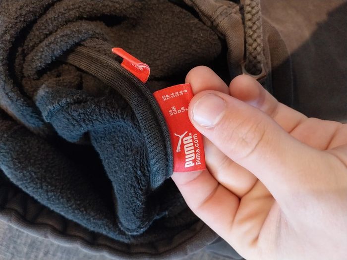 Pull sweat à capuche montant puma effet cagoule XS en très bon état - photo numéro 4
