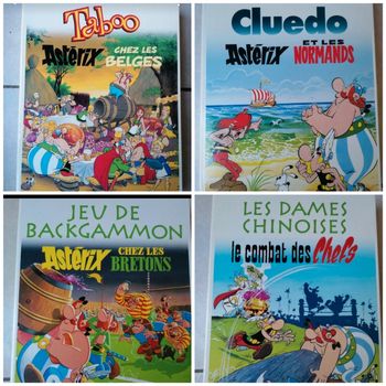 lot de 4 jeux asterix et obelix