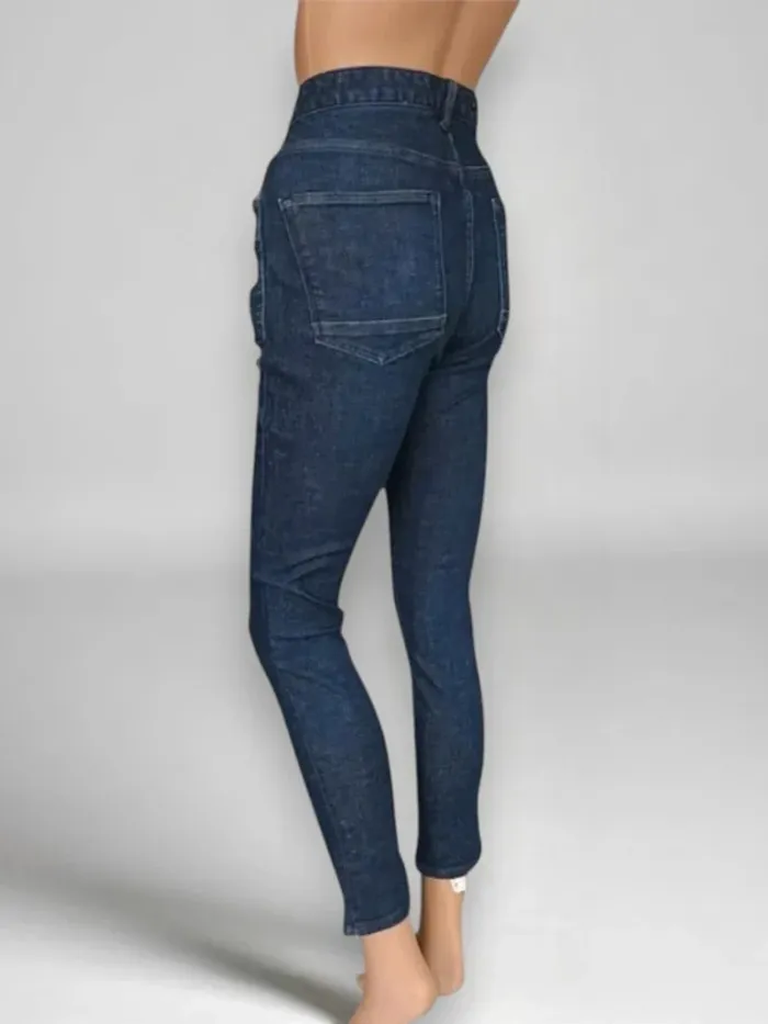 Jean Scotch & Soda coupe skinny 7/8iem ,taille haute ,stretch - photo numéro 3