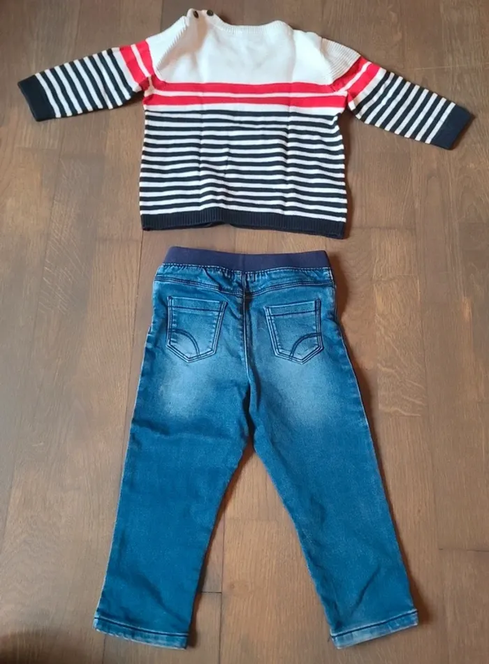 Ensemble pull + jean - photo numéro 3