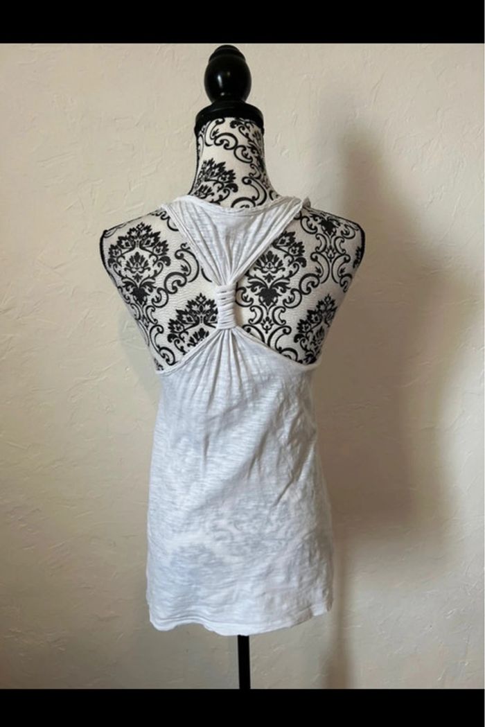 Débardeur blanc taille 36 🥰 oversize de chez pimkie - photo numéro 2