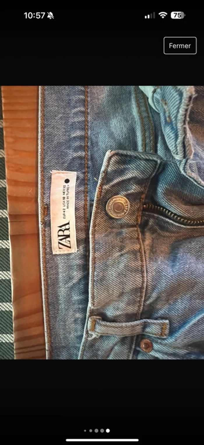 Jean Zara taille 42 - photo numéro 5