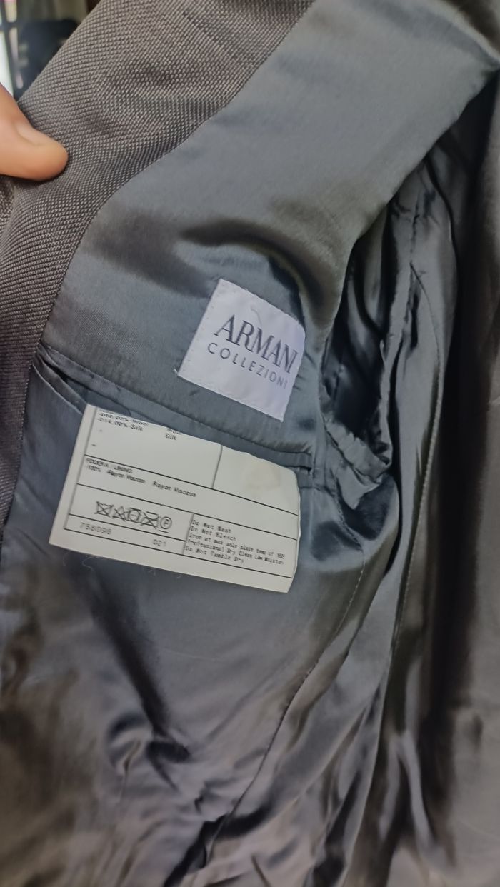 Blazer - Veste de costume Armani collezioni homme 46 - photo numéro 2