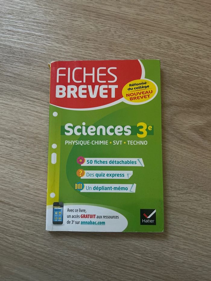 fiches brevet