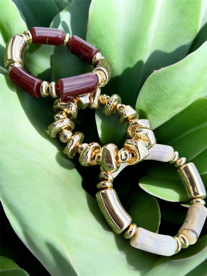 3 bracelets résine - photo numéro 2