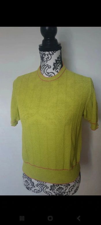 Pull manches courtes vintage